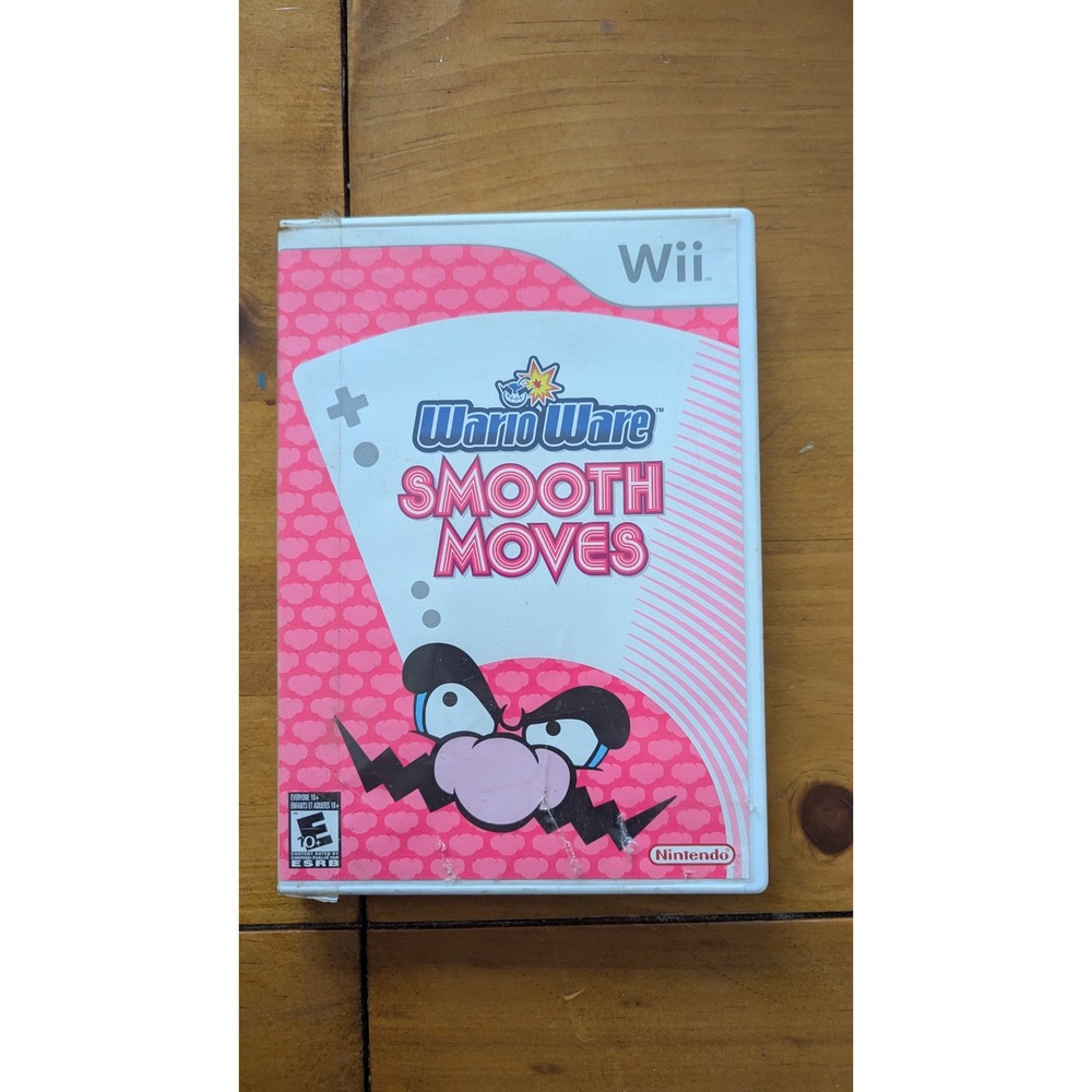WarioWare Smooth Moves Nintendo Wii Game RVL-P-RODE-USZ NTSC Party‎ Microgames